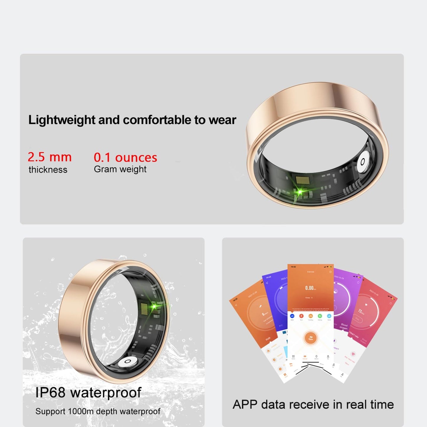 VitaSync™ Smart Health Ring